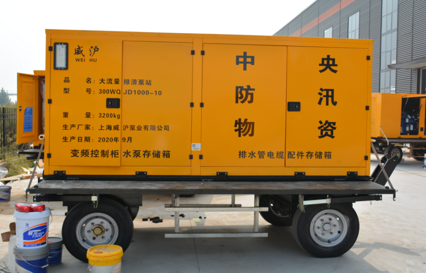 泵車不僅只有混凝土泵車，防汛應(yīng)急移動(dòng)泵車用途也很廣泛